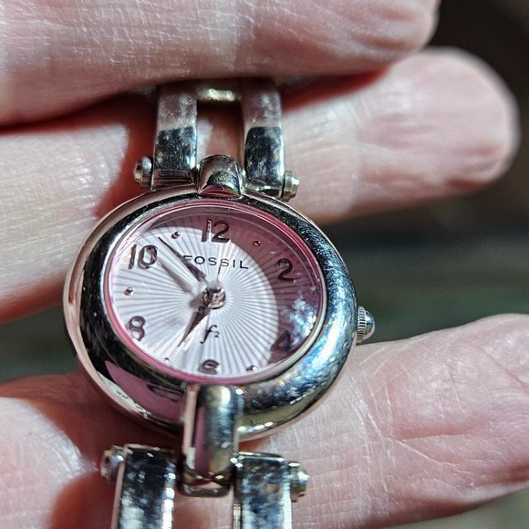 Fossil Jewelry Fossil Watch Pink Face Poshmark